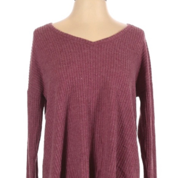 Mudd | Long Sleeve Top V Neck Martin Pink - Picture 8 of 8